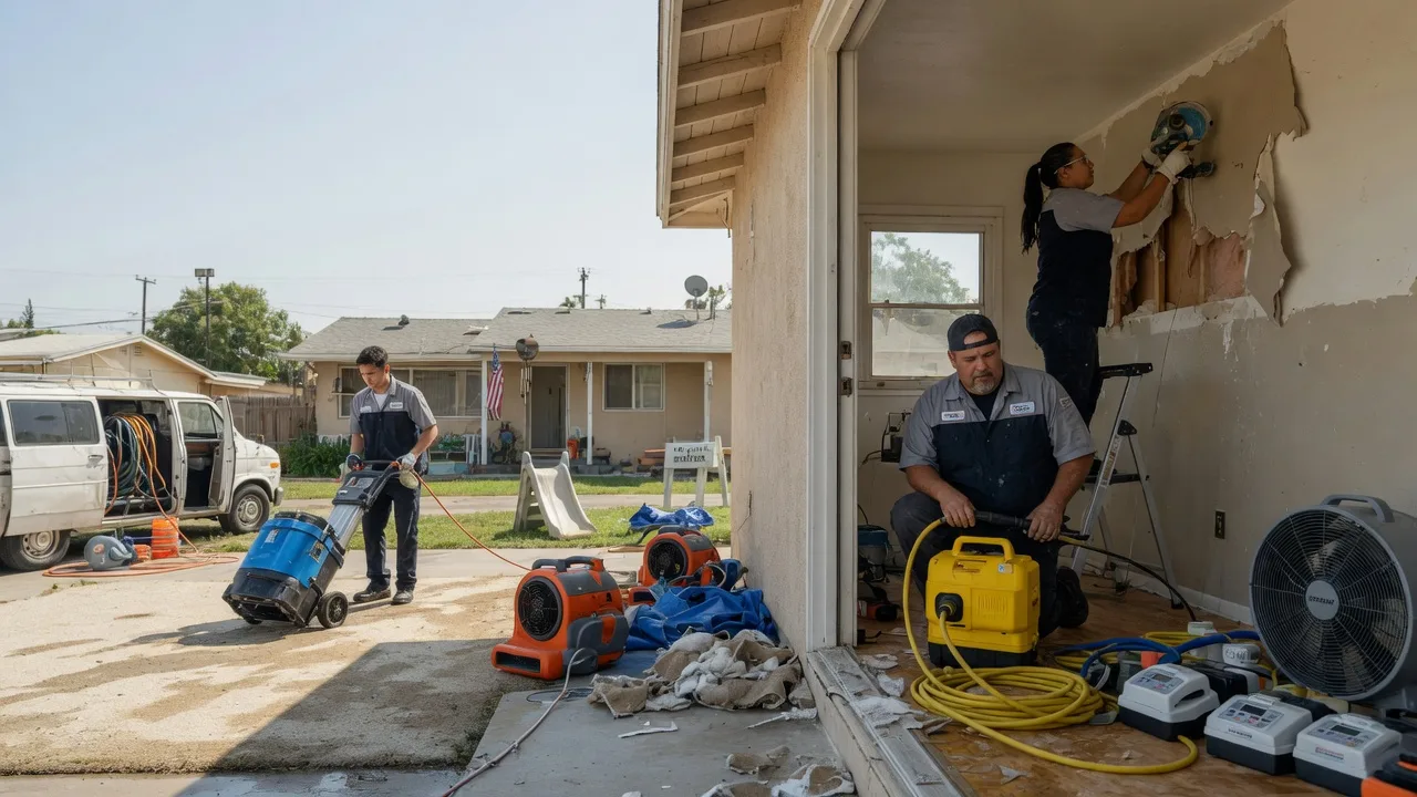 Water Damage Restoration in Larwill, IN near me